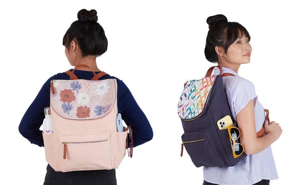 Backpacks with Built-In Organizer Pockets